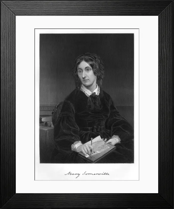 Framed Print : Mary Somerville Framed Print : Mary Somerville