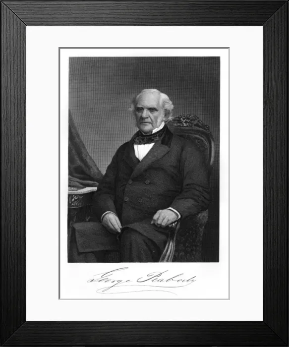 Framed Print : George Peabody Framed Print : George Peabody