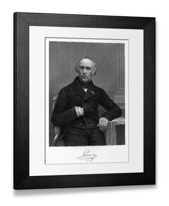 Framed Print : GUIZOT. FRANCOIS-PIERRE-GUILLAUME GUIZOT French statesman Framed Print : GUIZOT. FRANCOIS-PIERRE-GUILLAUME GUIZOT French statesman