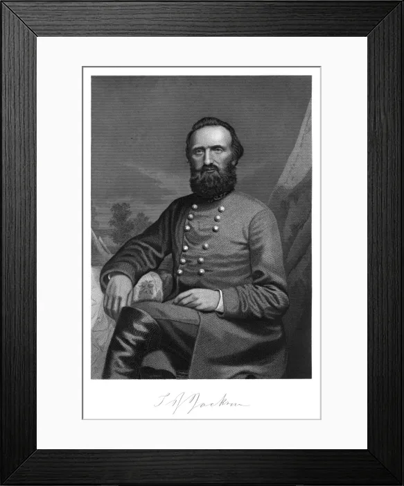 Framed Print : Stonewall Jackson Framed Print : Stonewall Jackson