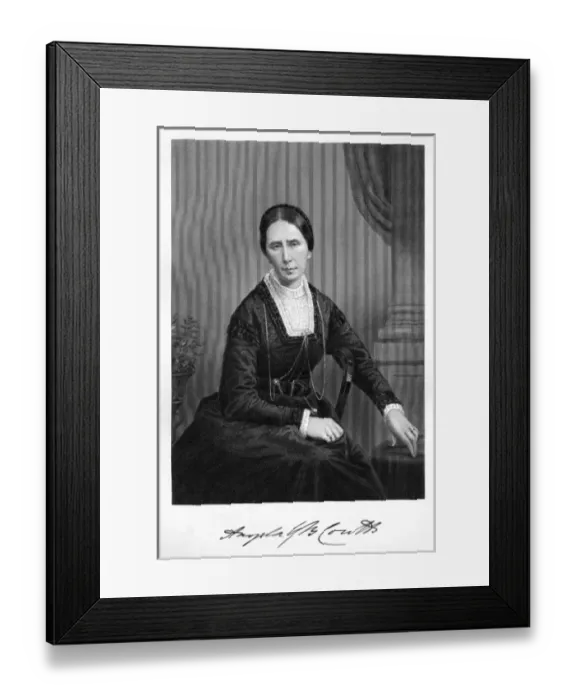 Framed Print : Baroness Burdett-Coutts Framed Print : Baroness Burdett-Coutts