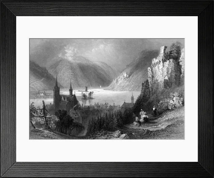 Framed Print : Germany Bingen Framed Print : Germany Bingen