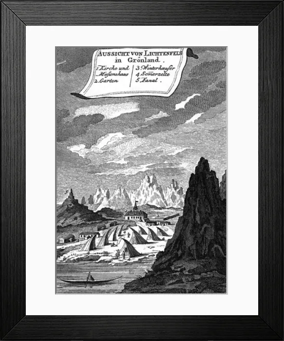 Framed Print : Greenland Lichtenfels Framed Print : Greenland Lichtenfels