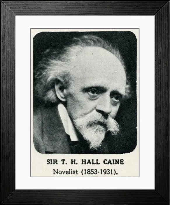 Framed Print : Hall Caine Framed Print : Hall Caine