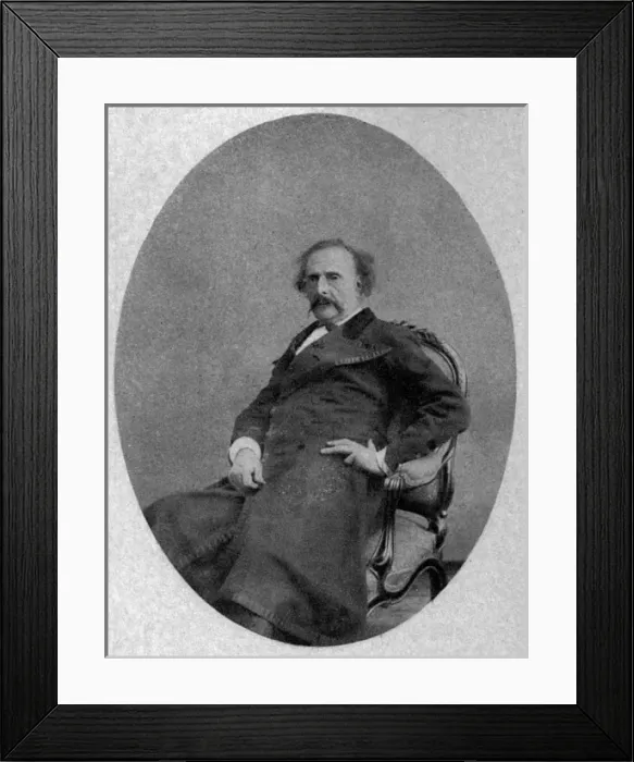 Framed Print : Barbey D aurevilly Photo