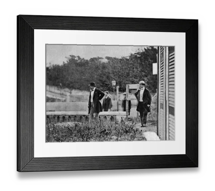 Framed Print : Napoleon III in Exile 2 Framed Print : Napoleon III in Exile 2