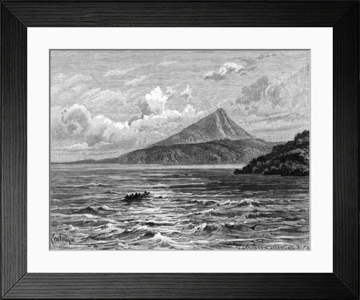 Framed Print : Nicaragua Lake Framed Print : Nicaragua Lake