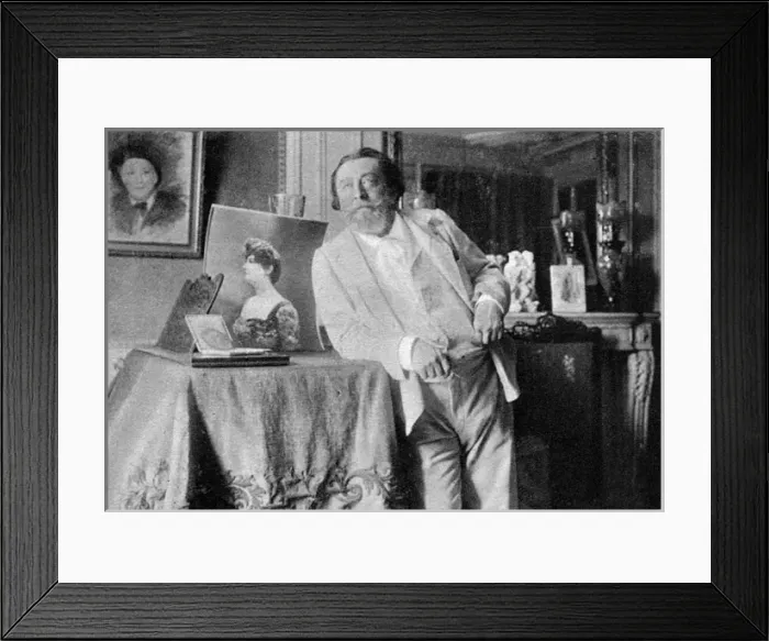 Framed Print : Catulle Mendes Photo Framed Print : Catulle Mendes Photo