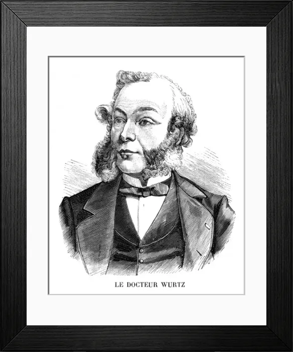 Framed Print : Chas. Adolphe Wurtz Framed Print : Chas. Adolphe Wurtz