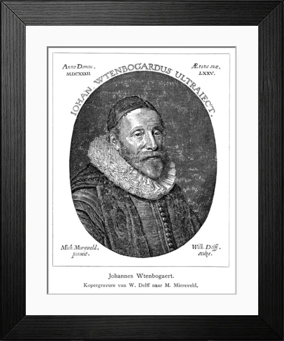 Framed Print : Johannes Wtenbogaert Framed Print : Johannes Wtenbogaert