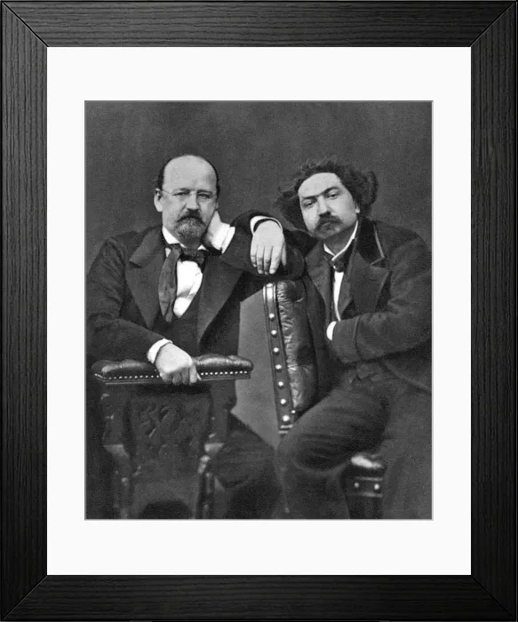 Framed Print : Erckmann-Chatrian Photo Framed Print : Erckmann-Chatrian Photo
