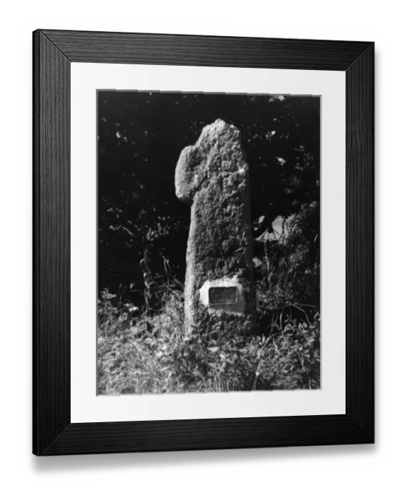 Framed Print : Civil War Cross Framed Print : Civil War Cross