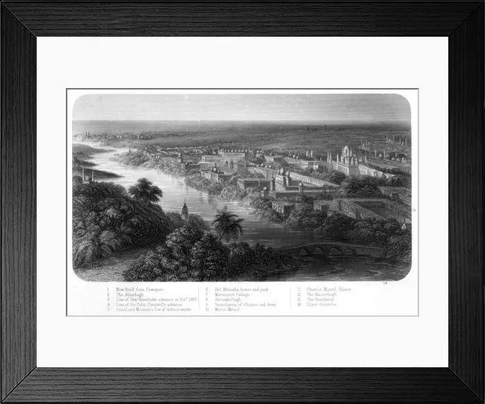 Framed Print : India  /  Lucknow