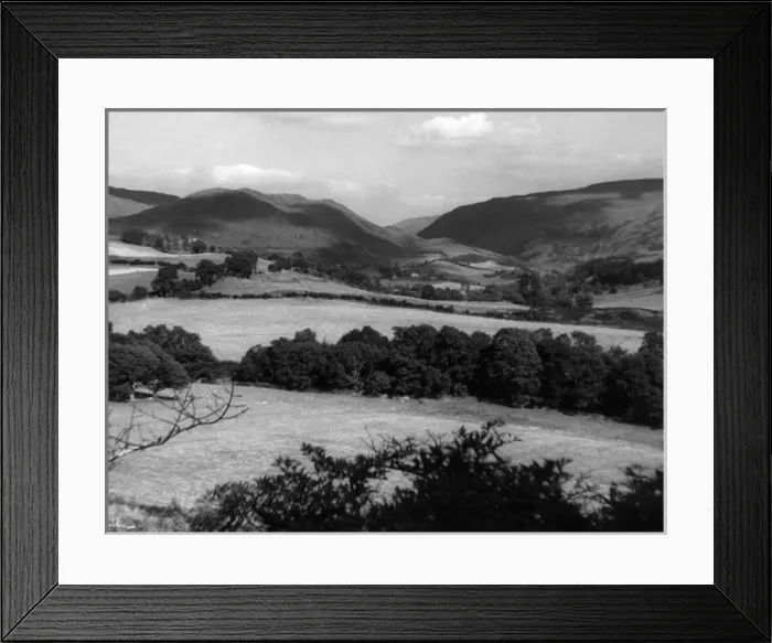 Framed Print : Welsh countryside near Hafod Framed Print : Welsh countryside near Hafod