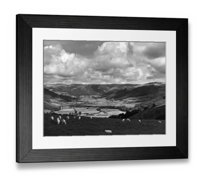 Framed Print : Rheidol Valley Framed Print : Rheidol Valley