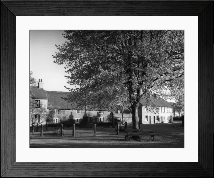 Framed Print : English Village Green Framed Print : English Village Green