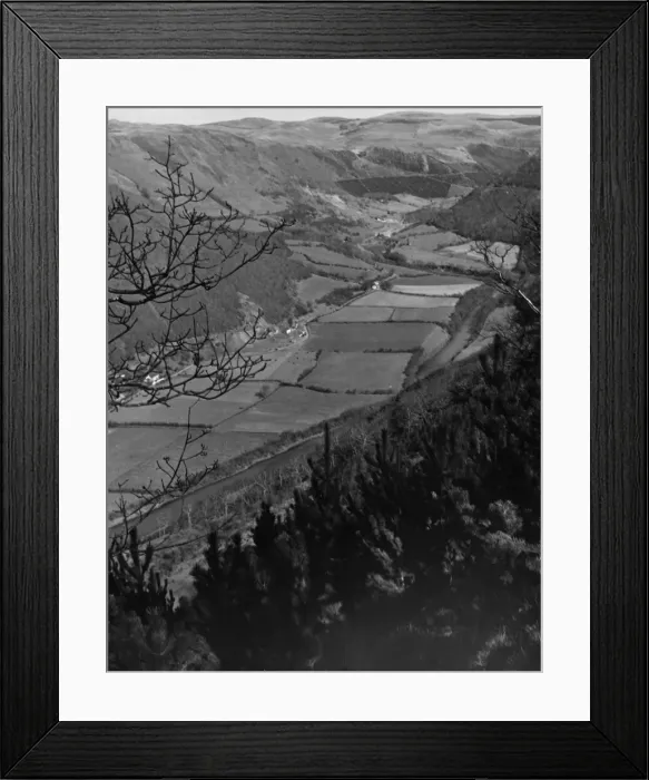 Framed Print : Rheidol Valley