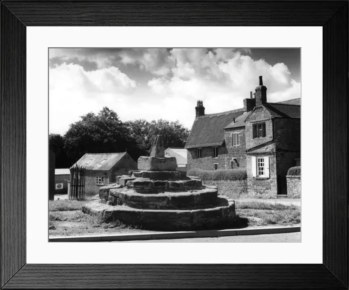 Framed Print : Brixworth Cross Framed Print : Brixworth Cross