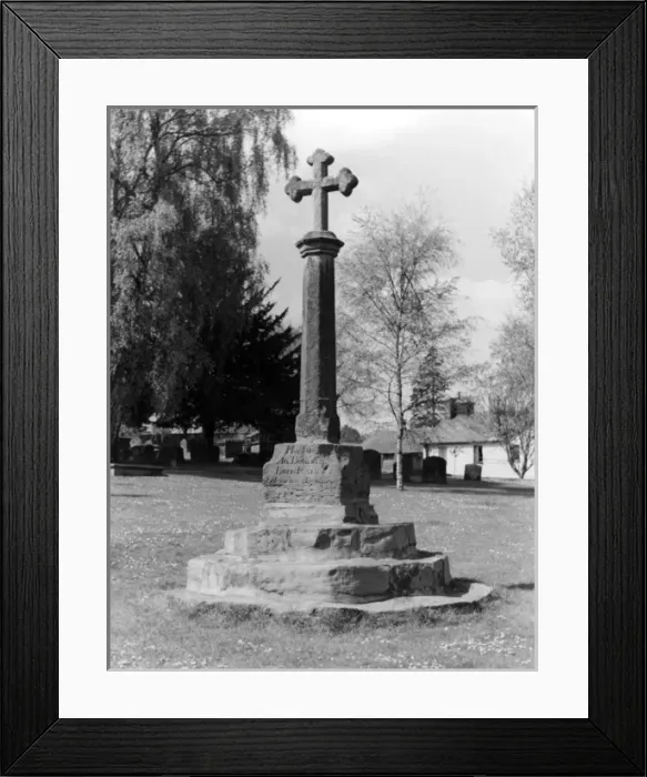 Framed Print : Ross Plague Cross Framed Print : Ross Plague Cross