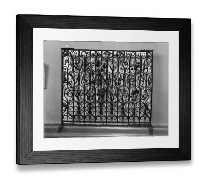 Framed Print : Iron Radiator Screen Framed Print : Iron Radiator Screen