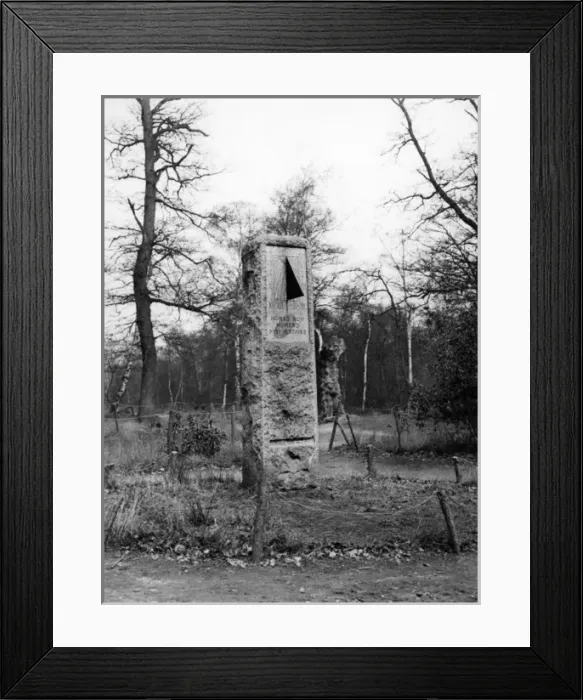 Framed Print : Willett Sundial Memorial Framed Print : Willett Sundial Memorial