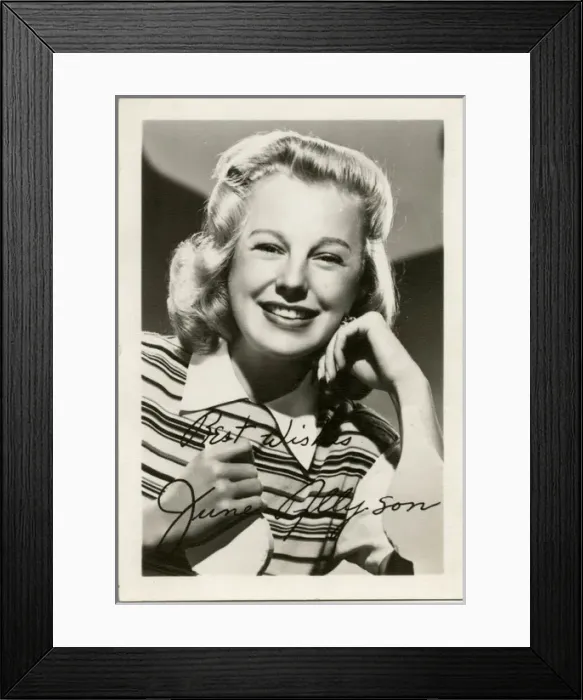 Framed Print : June Allyson Framed Print : June Allyson