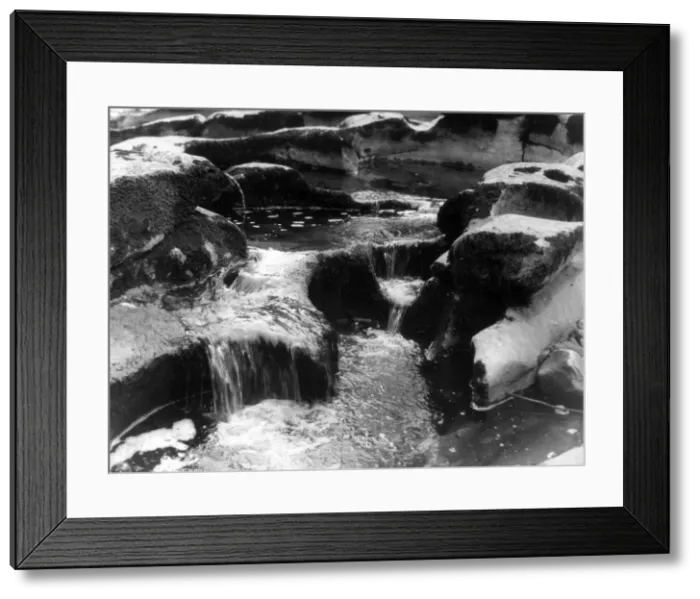 Framed Print : River Rock Pools Framed Print : River Rock Pools