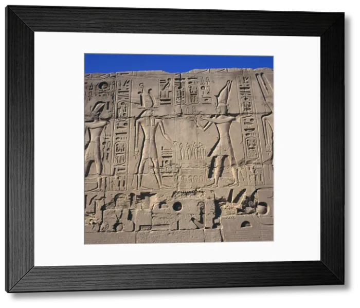 Framed Print : Egyptian Relief Framed Print : Egyptian Relief