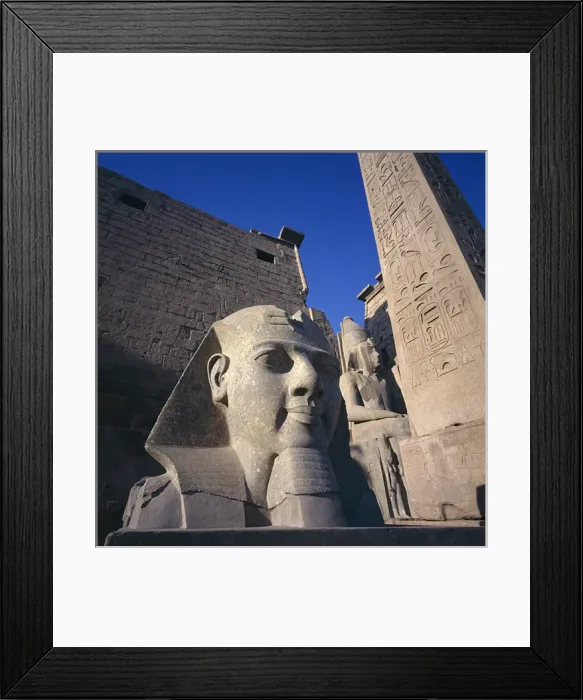 Framed Print : Rameses II Statue Framed Print : Rameses II Statue