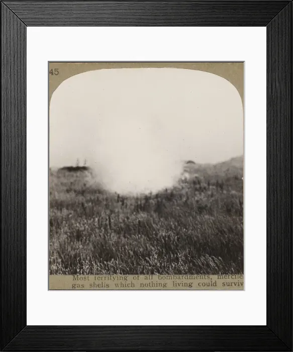 Framed Print : First World War Gas Framed Print : First World War Gas