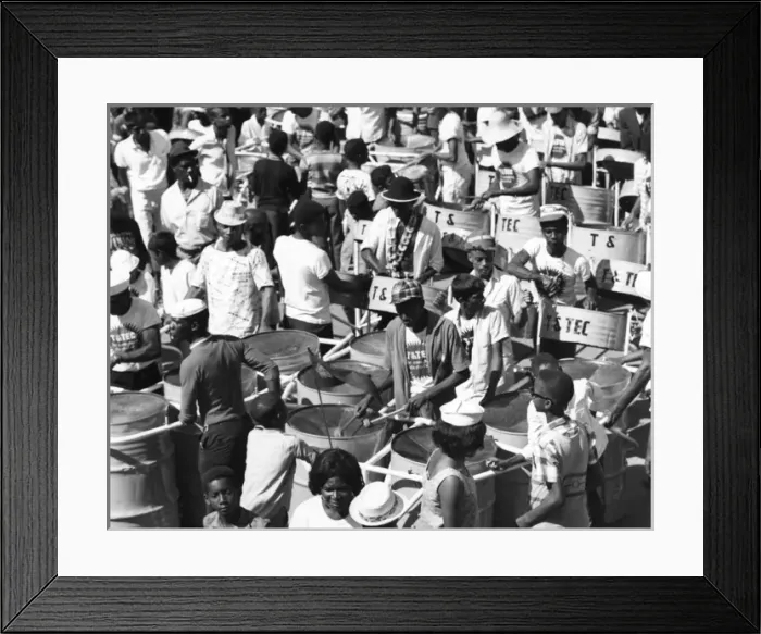 Framed Print : Trinidad Carnival Band Framed Print : Trinidad Carnival Band