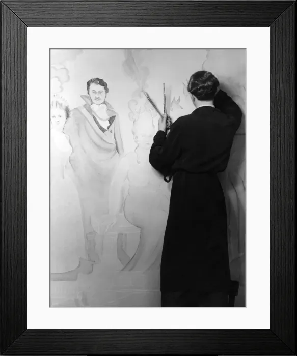 Framed Print : Artist at Work Framed Print : Artist at Work