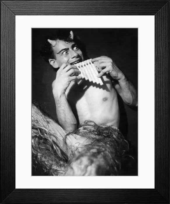 Framed Print : Pan with his Pipes Framed Print : Pan with his Pipes