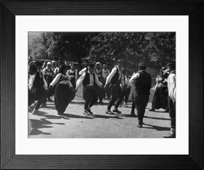 Framed Print : Serbian Folk Dancers Framed Print : Serbian Folk Dancers