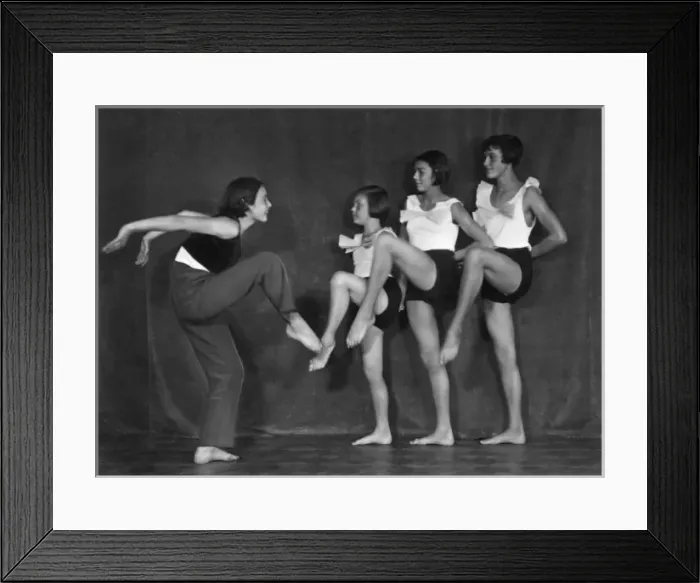 Framed Print : English Dance School Framed Print : English Dance School