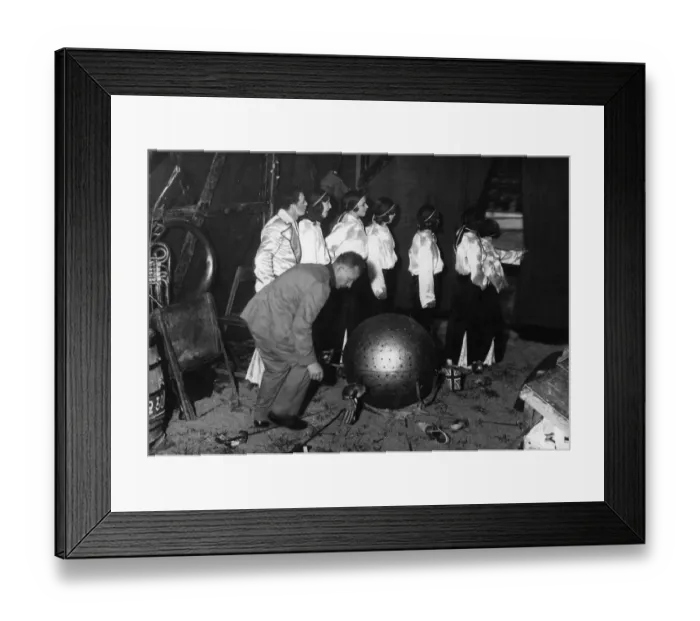 Framed Print : French Circus Trick Framed Print : French Circus Trick
