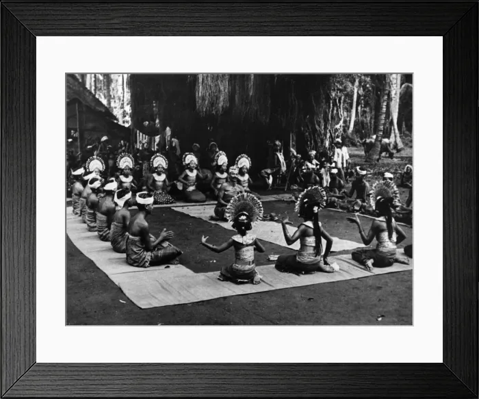 Framed Print : Javanese Dancers Framed Print : Javanese Dancers