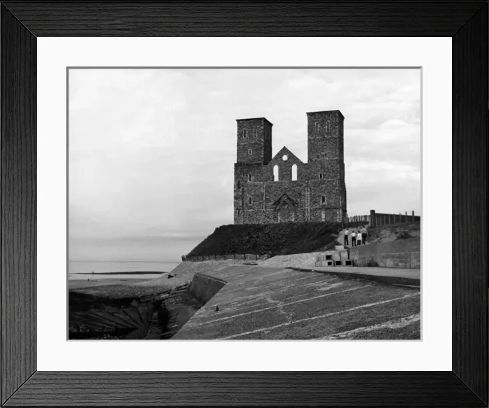 Framed Print : Reculver Church Framed Print : Reculver Church