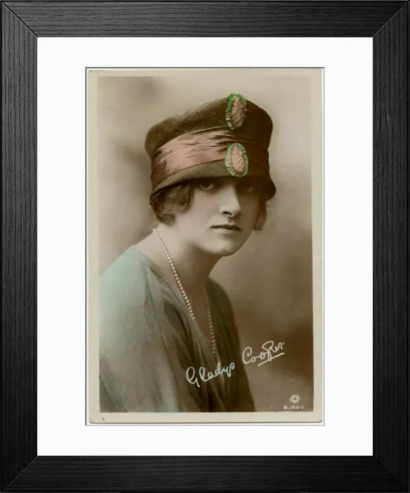 Framed Print : Gladys Cooper Framed Print : Gladys Cooper