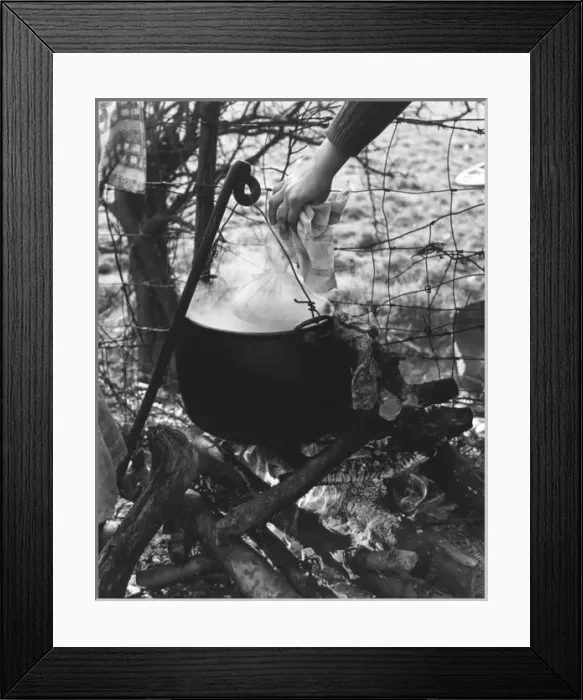 Framed Print : Gipsy Cauldron Framed Print : Gipsy Cauldron