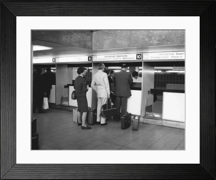 Framed Print : International Departures Framed Print : International Departures