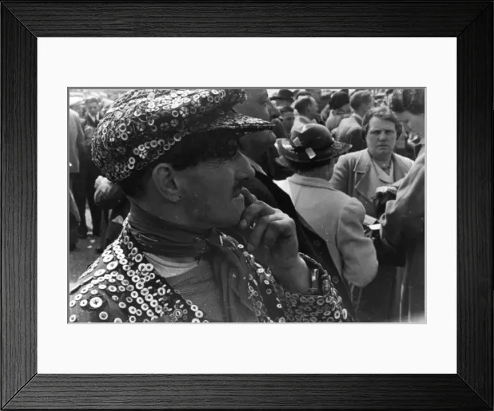 Framed Print : Pearly King Framed Print : Pearly King