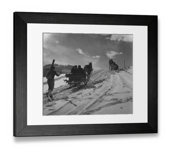 Framed Print : Sleigh Rides Framed Print : Sleigh Rides