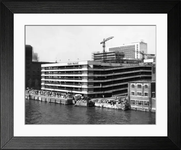 Framed Print : Multi-Storey Car Park Framed Print : Multi-Storey Car Park