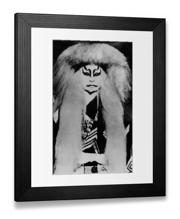 Framed Print : Japanese Acting Mask Framed Print : Japanese Acting Mask