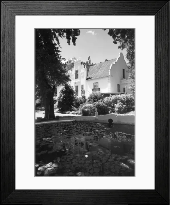 Framed Print : Dutch Housing, S. Africa