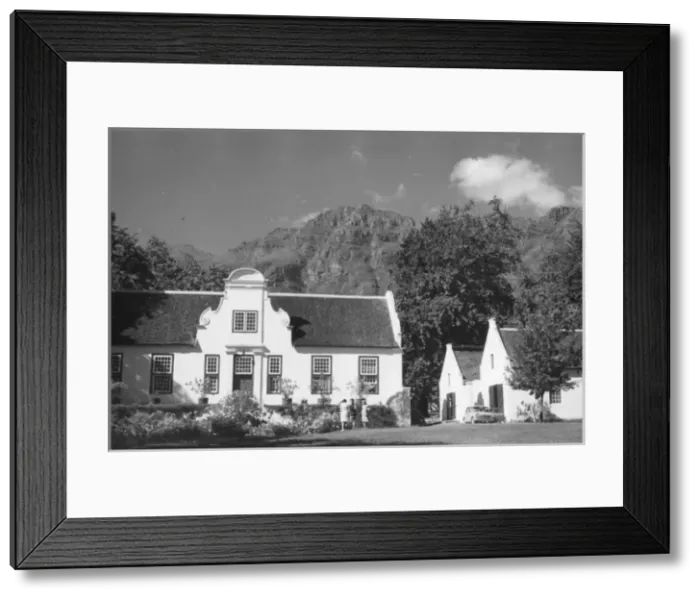 Framed Print : Dutch Housing, S. Africa Framed Print : Dutch Housing, S. Africa