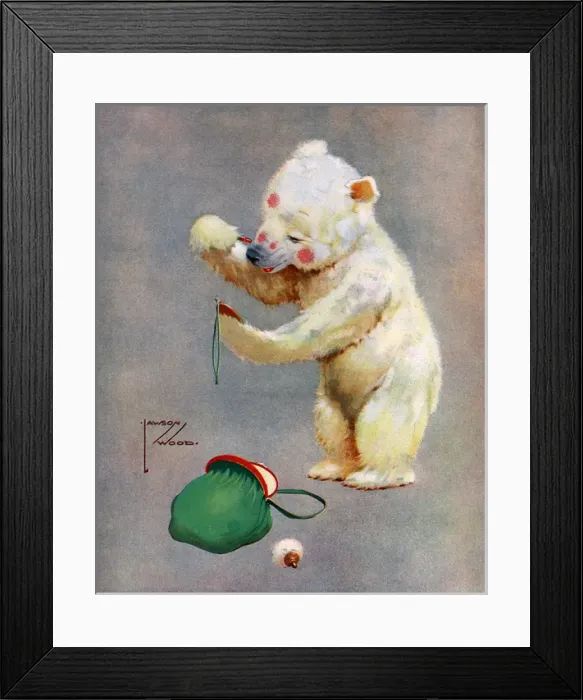 Framed Print : From a P. C. - I m making up for lost time by Lawson Wood Framed Print : From a P. C. - I m making up for lost time by Lawson Wood