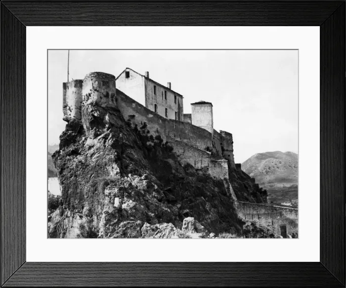 Framed Print : Corsica / Corte / Citadel Framed Print : Corsica / Corte / Citadel