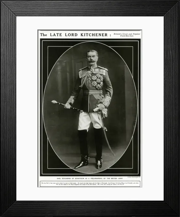 Framed Print : Herbert Kitchener Framed Print : Herbert Kitchener